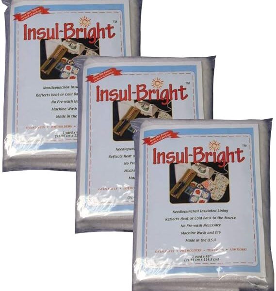 Insul-Bright Insulated Lining-36"x45" sku# 645509MA, set of 3