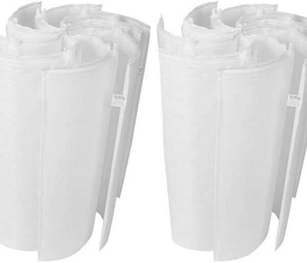 Unicel FS-2004 48 Sq Ft Vertical DE Grid Replacement Swimming Pool Filter Set, Compatible with American, Hayward, Pac-Fab, Sta-Rite, Astral and More