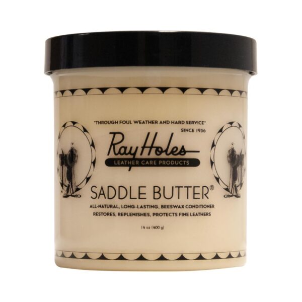 Ray Holes Saddle Butter, Ideal for Use on Saddles, Boots, Chaps, Gun Scabbards, Luggage, Holsters, Bridles and Tooled Leather and More, Pint Size