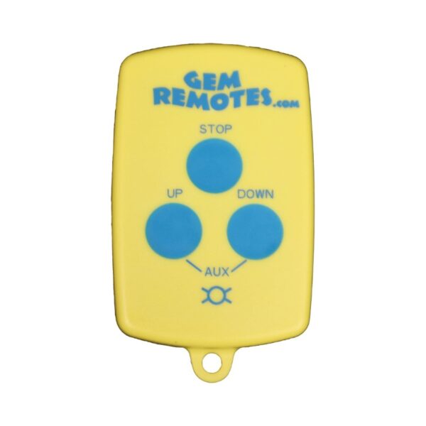 Gem Remotes 7240 Transmitter: 3 Button Remote Wireless Dock Lift Control for Efficiency and Safety