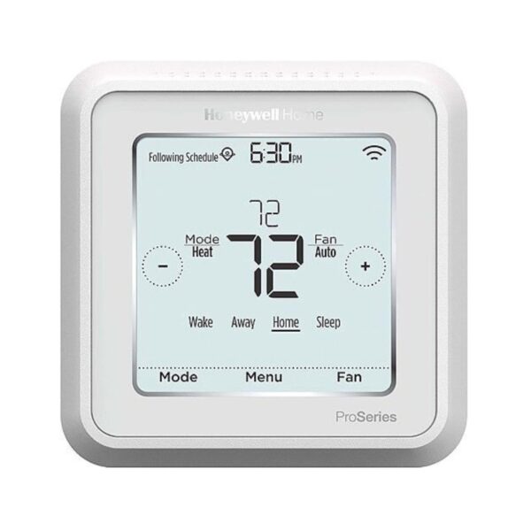 Honeywell TH6220WF2006/U Lyric T6 Pro Wi-Fi Programmable Thermostat with Stages Up to 2 Heat/1 Cool Heat Pump or 2 Heat/2 Cool Conventional