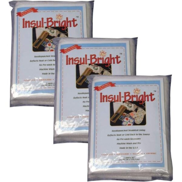 Insul-Bright Insulated Lining-36"x45" sku# 645509MA, set of 3