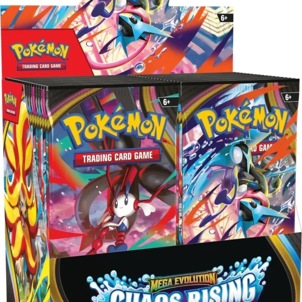 Pokemon Chaos Rising Booster Box New Sealed PRESALE 5/22/26